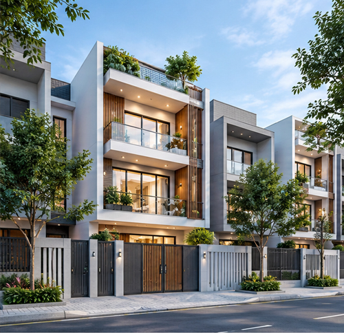 Thiết kế thi công nhà phố