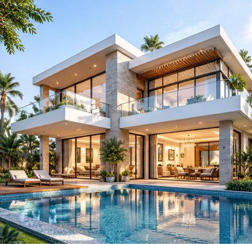Thiết kế thi công biệt thự